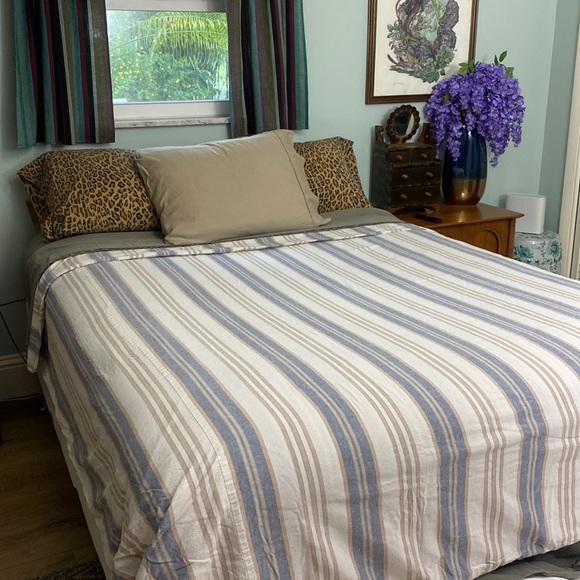 Pottery Barn Bedding Pottery Barn Linen Duvet Cover Poshmark